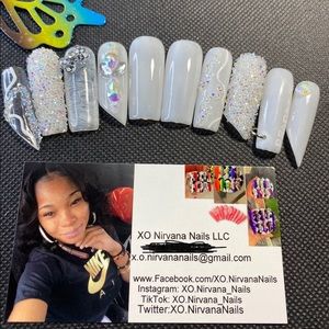 Milk Lipstick Press On Nails